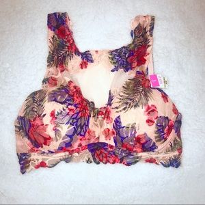 BRAND NEW💥 VS Pink Hawaiian Push-up Bra